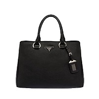 [스페셜오더]PRADA-1BA579/2961 프라다 더블 가죽 핸들 숄더 스트랩 토트 백 레드