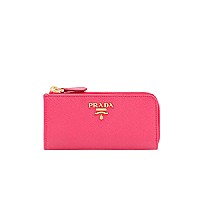 [스페셜오더]PRADA-1PP026 프라다 블랙 사프아노 가죽 키체인