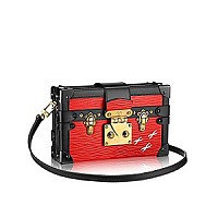 [스페셜오더]LOUIS VUITTON-M52737 루이비통 모노그램 트롱프뢰유 디테일 쁘띠뜨 말 트렁크 미니 핸드백