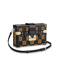 [스페셜오더]LOUIS VUITTON-M52737 루이비통 모노그램 트롱프뢰유 디테일 쁘띠뜨 말 트렁크 미니 핸드백