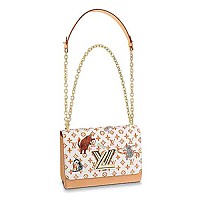 [스페셜오더]LOUIS VUITTON-M52503 루이비통 블랙 에삐 레더 LV 참 장식 트위스트 MM