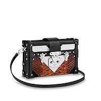 [스페셜오더]LOUIS VUITTON-M52737 루이비통 모노그램 트롱프뢰유 디테일 쁘띠뜨 말 트렁크 미니 핸드백