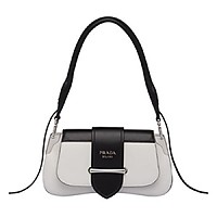 [스페셜오더]PRADA-1BD168 프라다 레드 송아지 가죽 Sidonie 플랩 숄더백