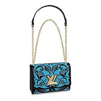 [스페셜오더]LOUIS VUITTON-M52503 루이비통 블랙 에삐 레더 LV 참 장식 트위스트 MM