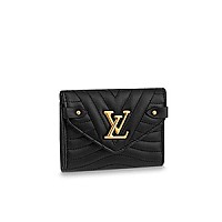 [스페셜오더]LOUIS VUITTON-M63730 루이비통 스무스 핑크 물결 패턴 뉴 웨이브 컴팩트 월릿