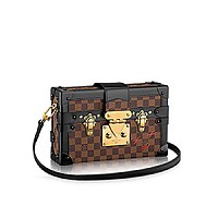 [스페셜오더]LOUIS VUITTON-M52737 루이비통 모노그램 트롱프뢰유 디테일 쁘띠뜨 말 트렁크 미니 핸드백