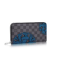 [스페셜오더]LOUIS VUITTON-N64013 루이비통 다미에 코발트 레드 라티튜드 패턴 지피 오거나이저