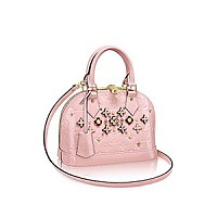 [스페셜오더]LOUIS VUITTON-M52481 루이비통 핑크 에삐 레더  스티커 장식 알마 BB