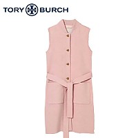 [스페셜오더]TORY BURCH 토리버치 버건디 캐시미어 스웨터 베스트 여성용