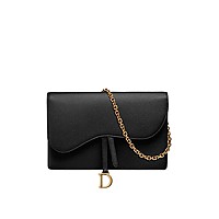 [스페셜오더]DIOR-S5620 디올 버건디 오블리크 SADDLE 체인 클러치