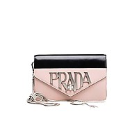 [스페셜오더]PRADA-1BD101 프라다 브러시 송아지 가죽 화이트 숄더 백