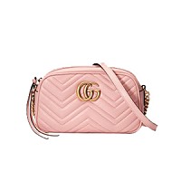 [스페셜오더]GUCCI-447632 2807 구찌 GG Marmont 토프 벨벳 스몰 숄더 백