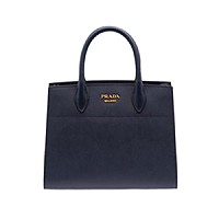 [스폐셜오더]PRADA-1BA050 프라다 비블리오텍 카프 가죽 백 그레이