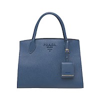 [스페셜오더]PRADA-1BA155 프라다 레드 모노크롬 사피아노 가죽 탑핸들백