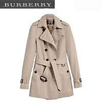 [스페셜오더]BURBERRY-40210571 버버리 샌드링엄 쇼트 헤리티지 카멜 트렌치코트 여성용