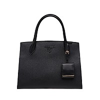 [스페셜오더]PRADA-1BA155 프라다 레드 모노크롬 사피아노 가죽 탑핸들백