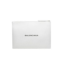 [스페셜오더]BALENCIAGA-485110 발렌시아가 송아지 가죽 미디엄 블랙 지퍼 케이스