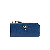 [스페셜오더]PRADA-1PP026 프라다 블랙 사프아노 가죽 키체인