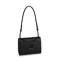 [스페셜오더]LOUIS VUITTON-M52503 루이비통 블랙 에삐 레더 LV 참 장식 트위스트 MM