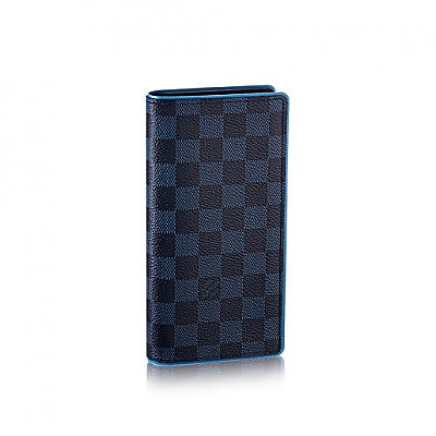 [스페셜오더]LOUIS VUITTON-M67765 루이비통 느와르 퀴르 토뤼옹 가죽 LV 써클 시그니처 브라짜 월릿