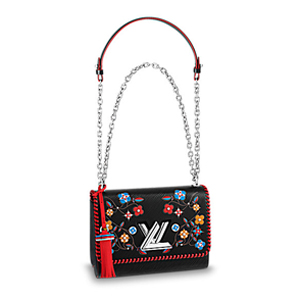 [스페셜오더]LOUIS VUITTON-M58688 루이비통 블랙 토뤼옹 가죽 트위스트 MM