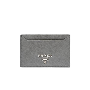 [스페셜오더]PRADA-1MC208 프라다 송아지 가죽 메탈 레터링 로고 레드 카드 지갑