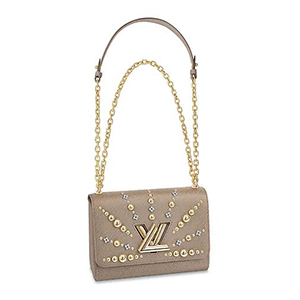 [스페셜오더]LOUIS VUITTON-M58688 루이비통 블랙 토뤼옹 가죽 트위스트 MM