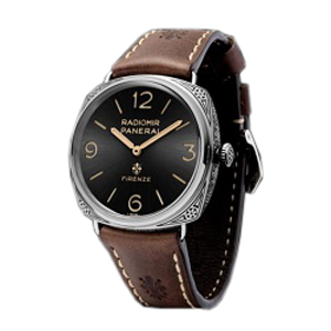 [스페셜오더]PANERAI-PAM00672 파네라이 라디오미르 피렌체 3데이즈 아치아이오 Radiomir Firenze 3 Days Acciaio 블랙 다이얼 47mm 스페셜 에디션 