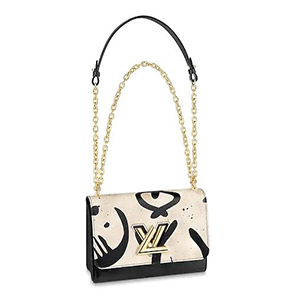 [스페셜오더]LOUIS VUITTON-M58688 루이비통 블랙 토뤼옹 가죽 트위스트 MM