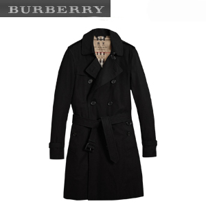 [스페셜오더]BURBERRY-39110521버버리 샌드링엄 롱 헤리티지 블랙 트렌치코트 남성용