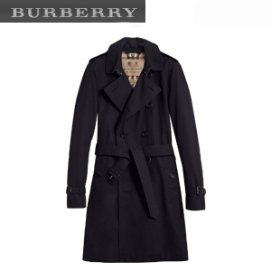 [스페셜오더]BURBERRY-39110521버버리 샌드링엄 롱 헤리티지 블랙 트렌치코트 남성용