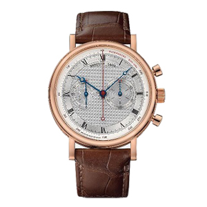 [스페셜오더]Breguet-5287BB 브레게 클래식 클라시크 크로노그래프 5287 스틸 블랙다이얼 워치42.5mm